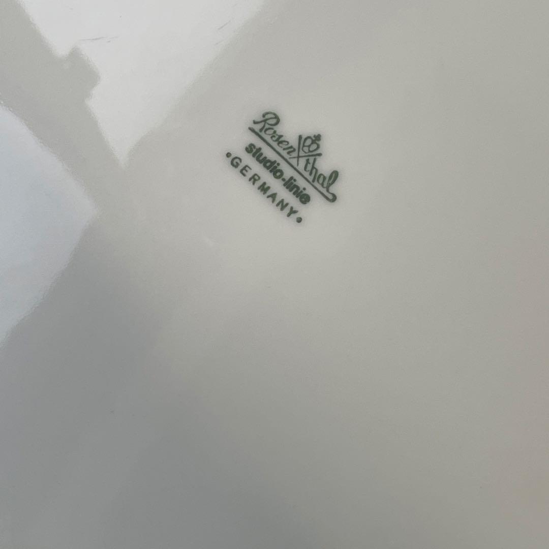 ローゼンタール　スオミ　白磁　ディナープレート　6セット　24cm