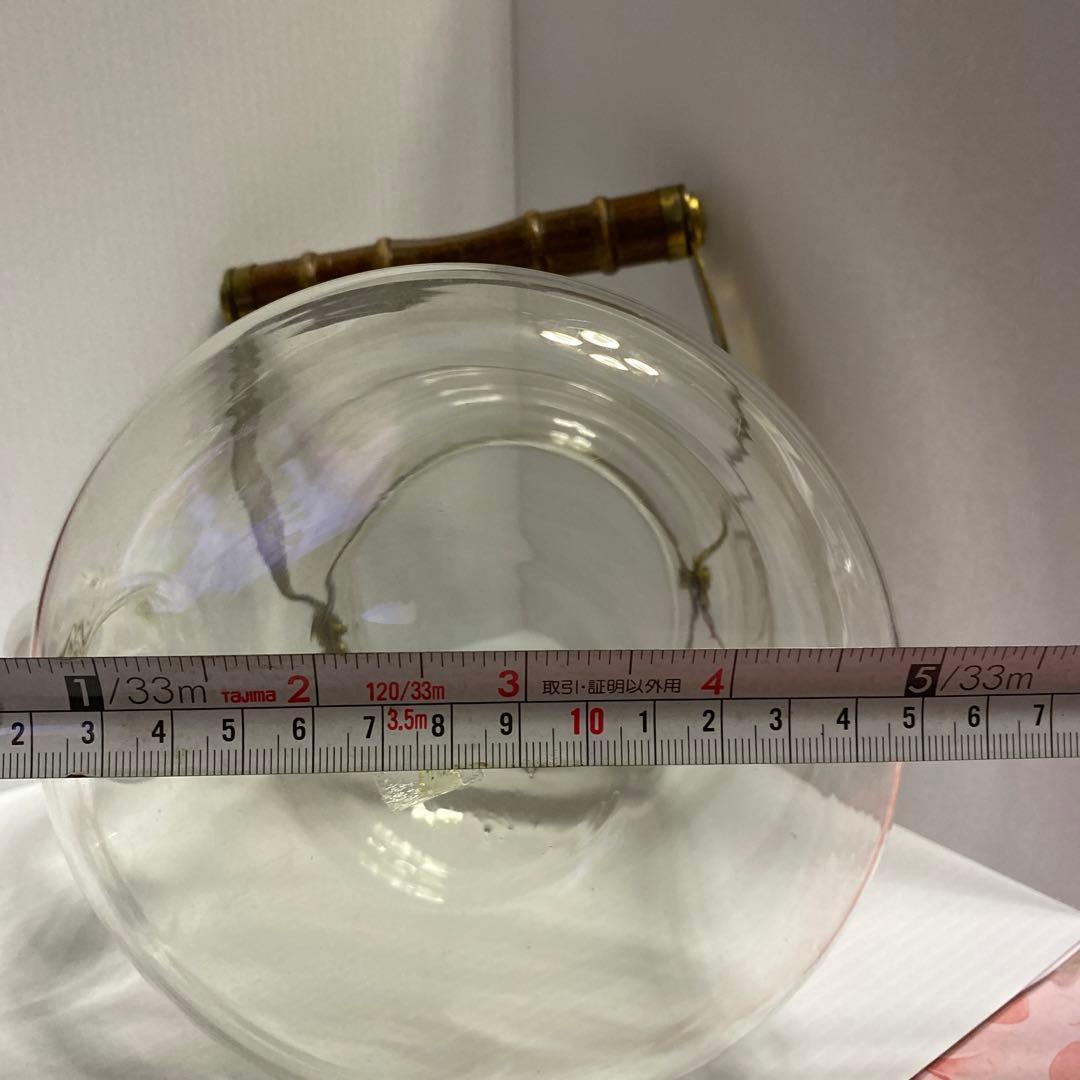 やかん　ガラス　ヤマタ二貿易　レトロ　ケトル