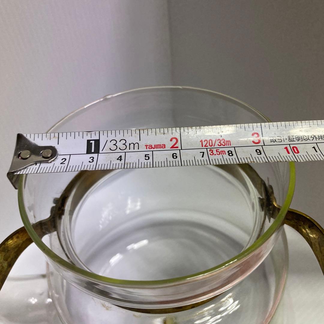 やかん　ガラス　ヤマタ二貿易　レトロ　ケトル