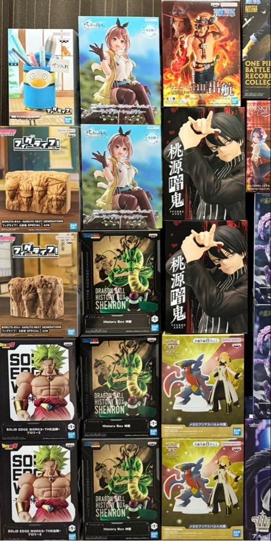 【最新フィギュア28点】呪術廻戦　ドラゴンボール　桃源暗鬼　ナルト　ワンピース