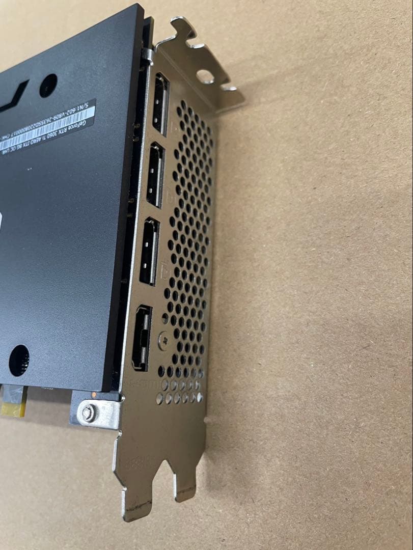 MSI NVIDIA GeForce RTX3060TI ジャック品