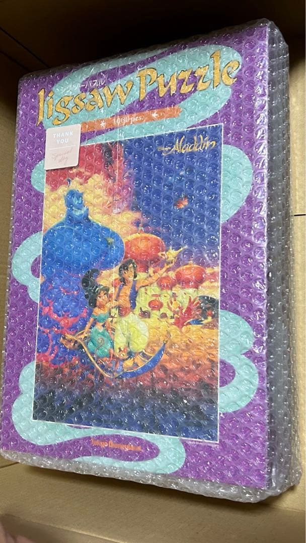【東京ディズニーランド限定】ジグソーパズル1000ピース　アラジン　ジーニー