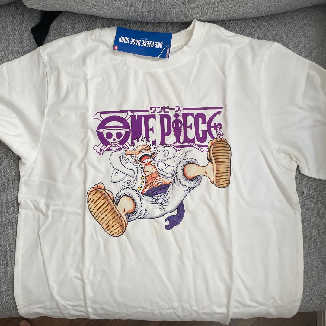 【匿名配送】ONE PIECE BASE SHOP オリジナルTシャツ 巾着付き