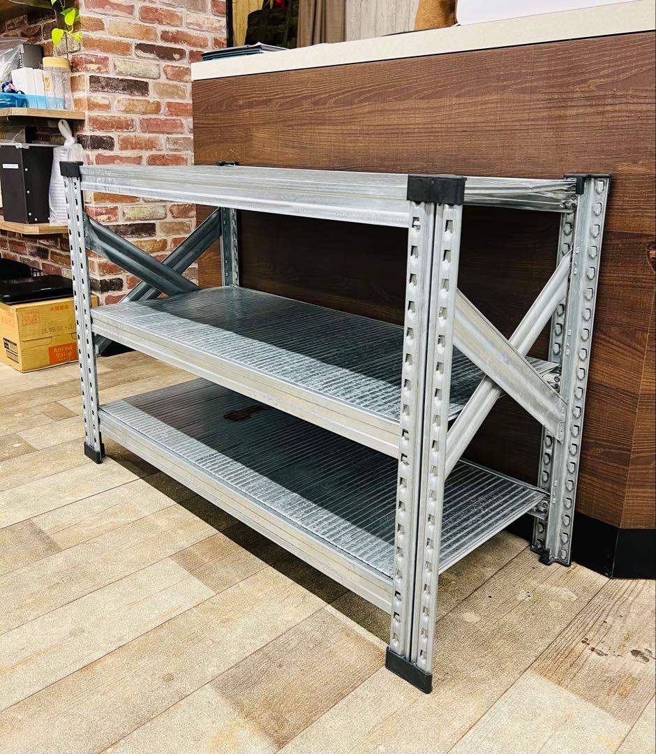 手渡専用　LSISTEM スチールラック　3段