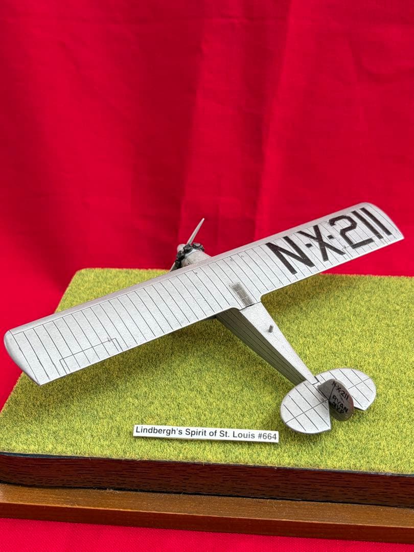 スプリット　オブ　セントルイス　リンドバーグ　1/72 模型