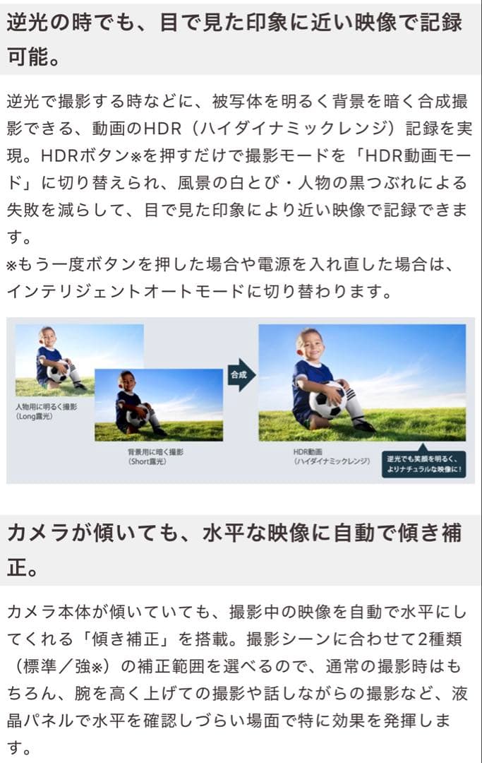 パナソニック 4Kビデオカメラ/交換バッテリー2個／別売りケースつき