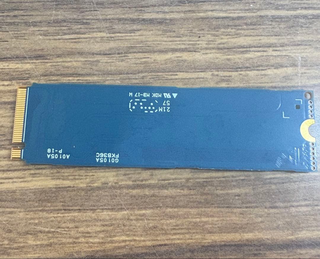 内蔵型SSD KIOXIA KXG80ZNV2T04 2048GB 2TB SSD M.2