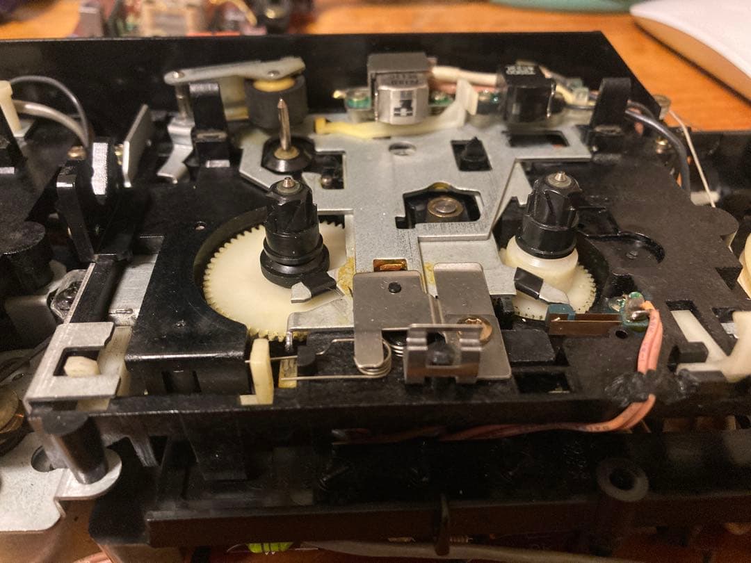 【整備済み完動】SANYO おしゃれなテレコ