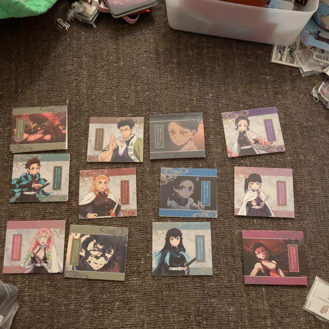 鬼滅の刃　ポストカード　煉獄杏寿郎　 冨岡義勇　コースター　まとめ売り