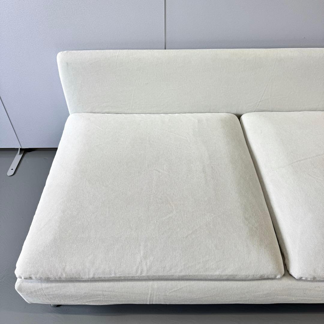 ★都内0円〜配送有り【希少色/廃盤】IKEA ソーデルハムン 3人掛け ホワイト