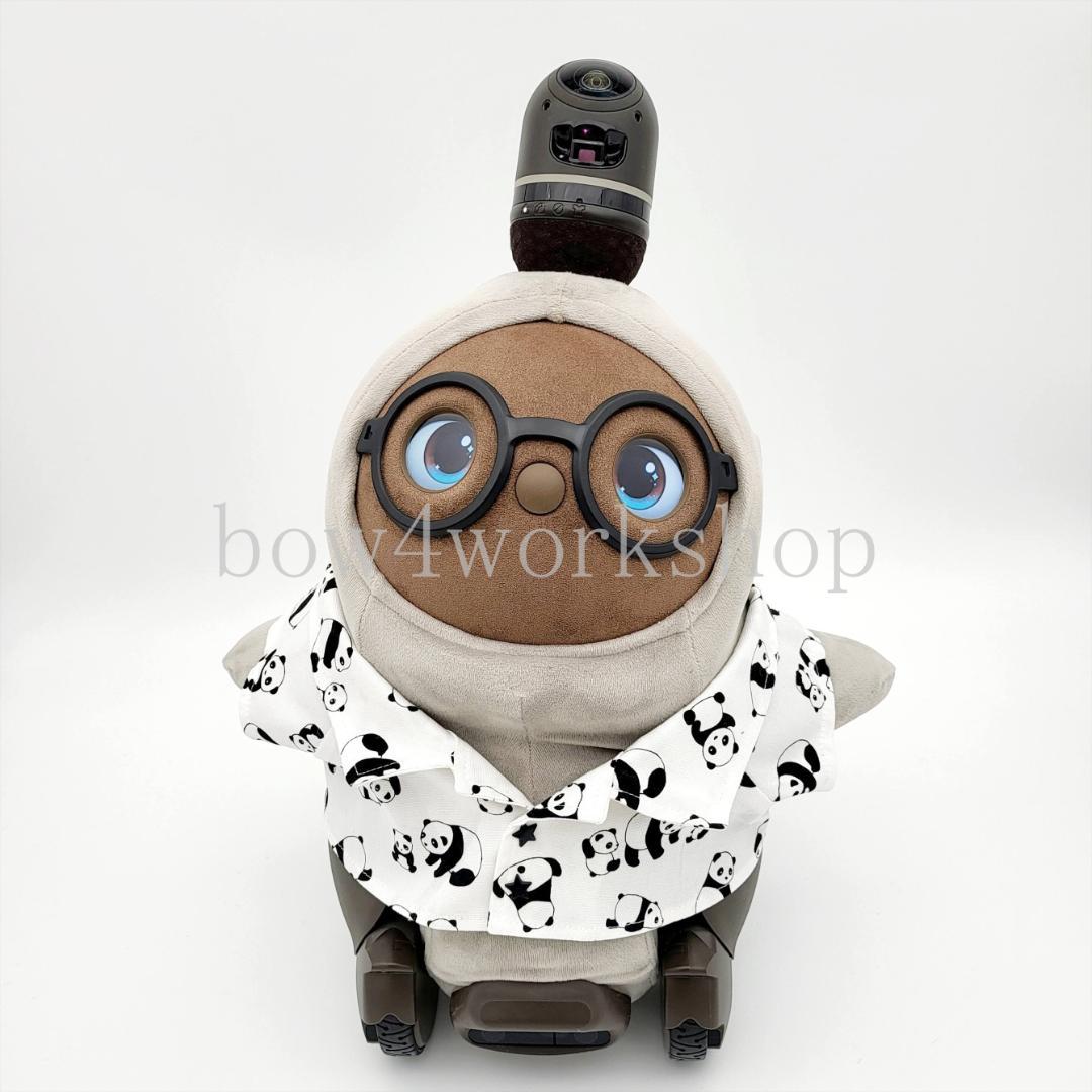 ラボット LOVOT ラボットの服ハンドメイド　パンダ柄シャツ