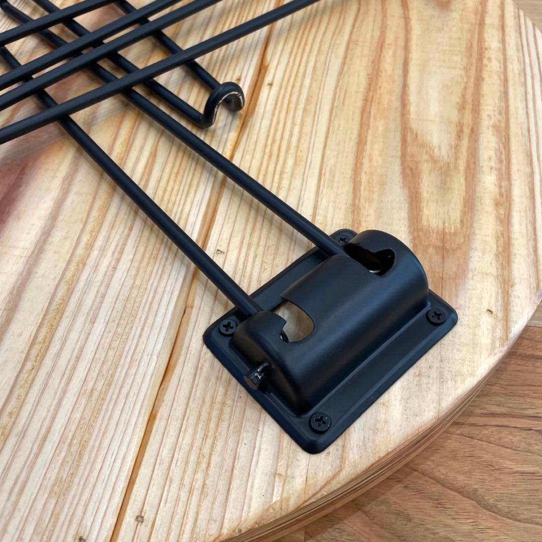 【パズルシリーズ】直径50cm 折りたたみ丸テーブル -natural- ①