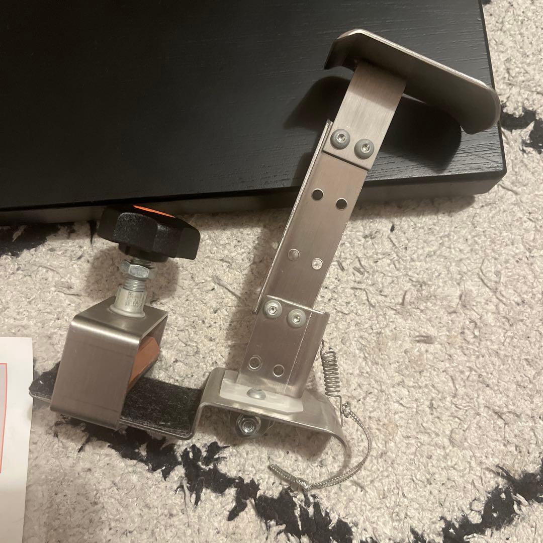 美品　YOSHIZAWA Assist Stool ペダル用スタンド 黒