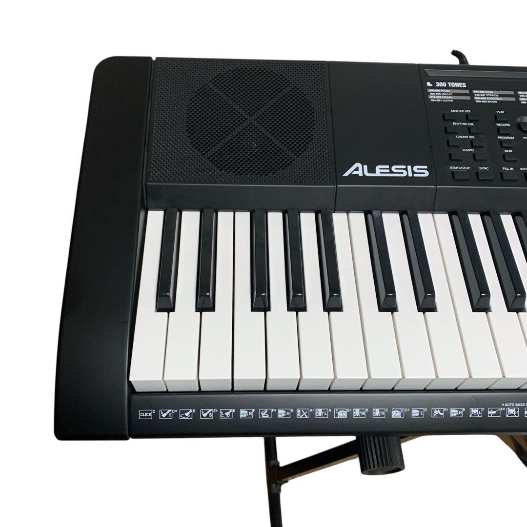 電子ピアノ　ALESIS MELODY61 キーボードスタンド　ヘッドホン付き
