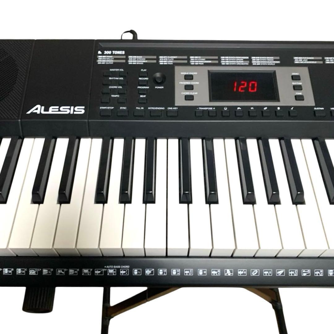 電子ピアノ　ALESIS MELODY61 キーボードスタンド　ヘッドホン付き