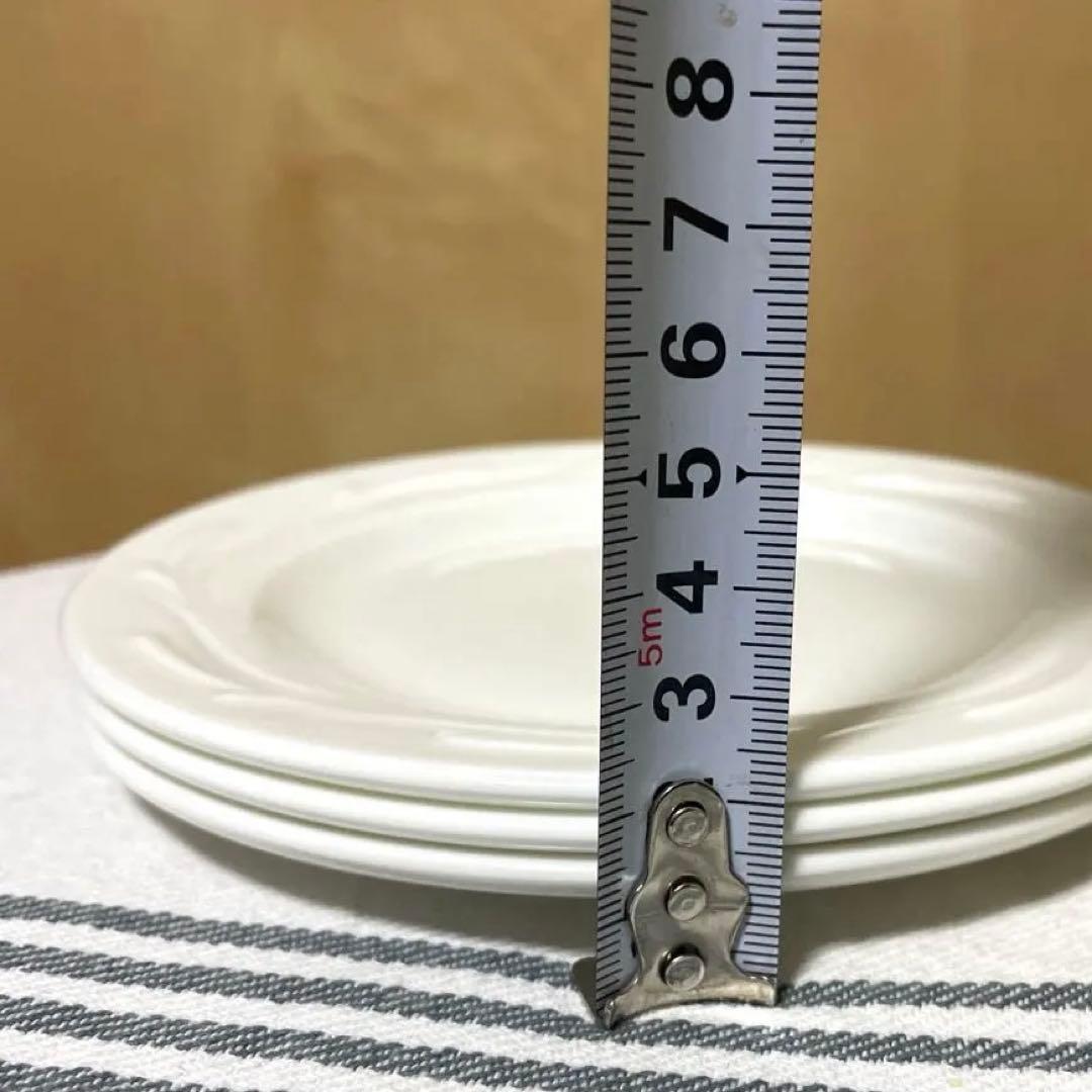 ウェッジウッド イングランド 製 ボーンチャイナ プレート 3枚 ホワイト