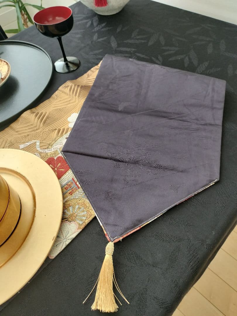 A959★逸品‼️全通帯‼️ひな祭り‼️テーブルランナー2m9cm