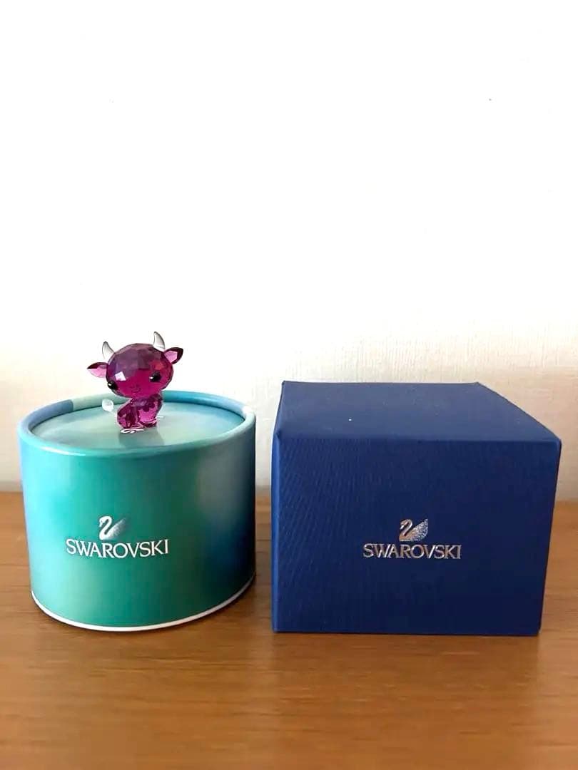 レア物　廃盤　美品　SWAROVSKI ラブロッツ 干支　丑 レア物