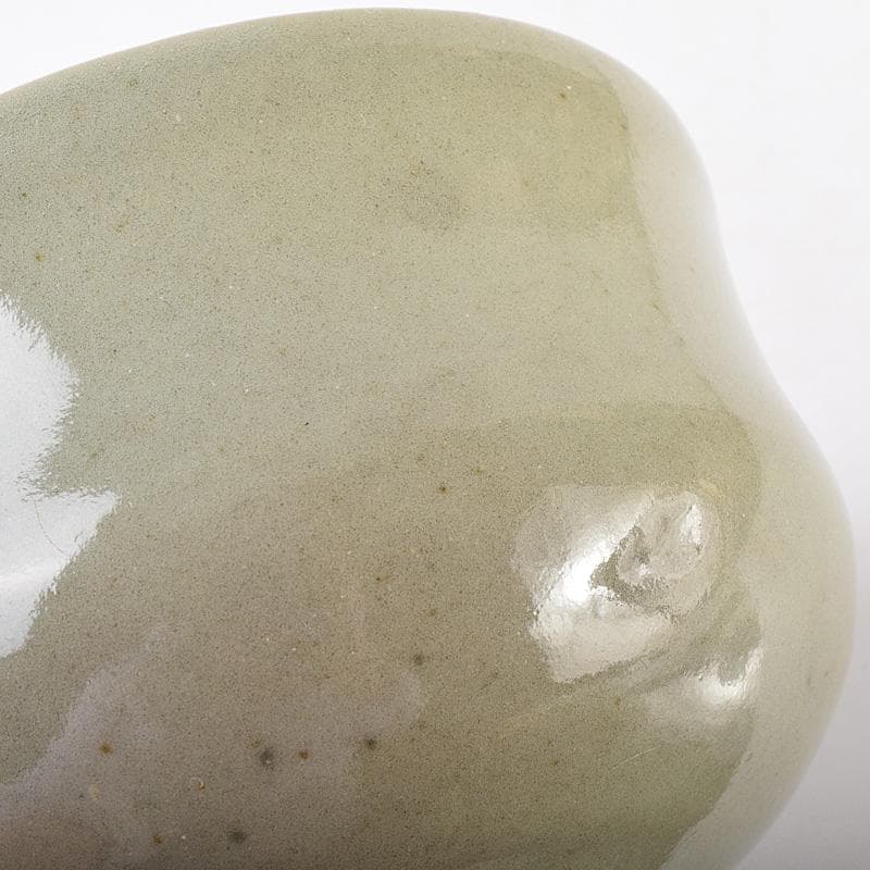 中国　龍泉窯　青磁　茶碗　時代箱　V　R7618