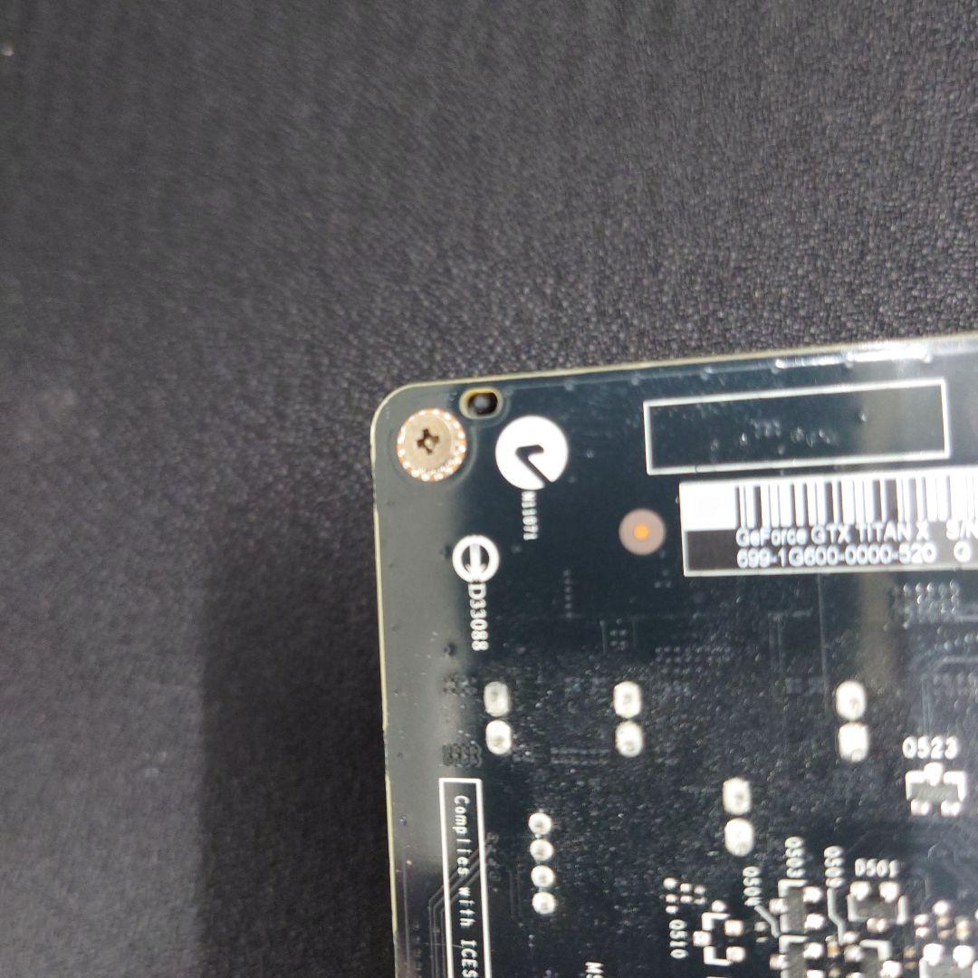 GeForce GTX TITAN X 12GB GDDR5 グラフィックボード