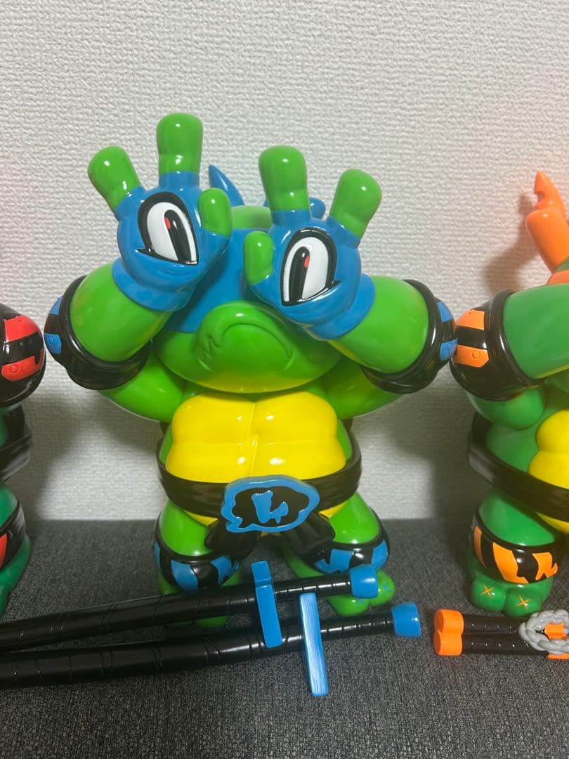 GRAPE BRAIN TMNT タートルズ4体セット