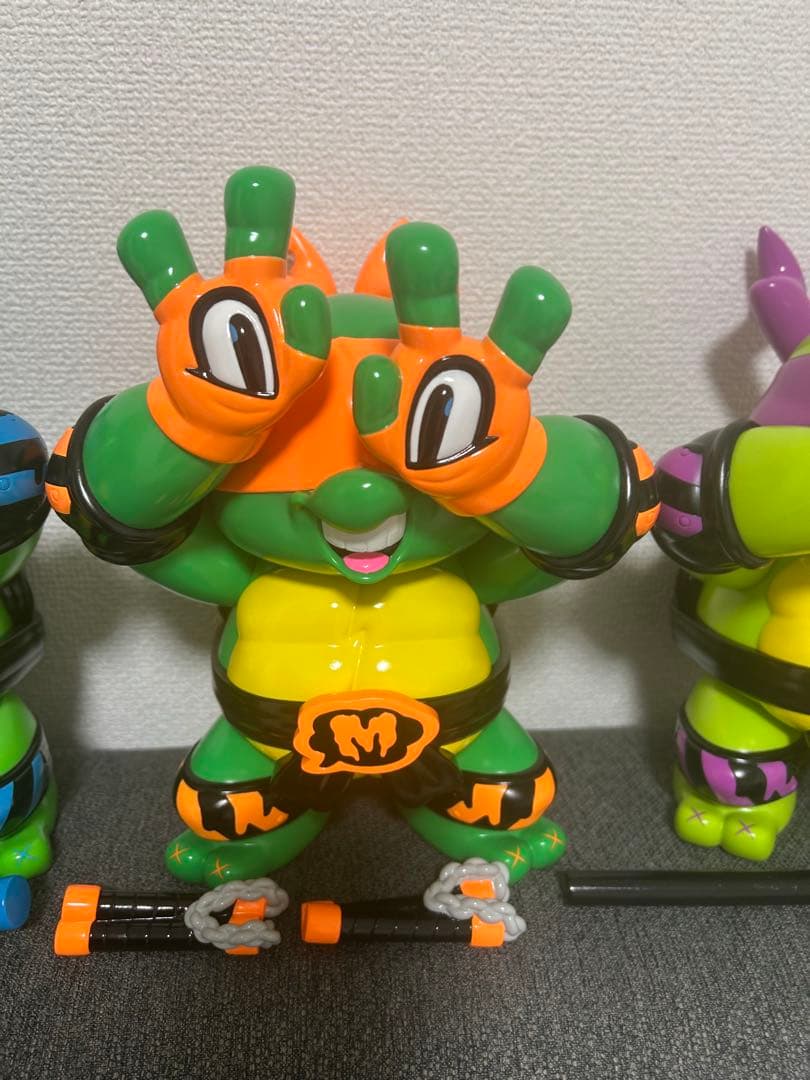 GRAPE BRAIN TMNT タートルズ4体セット
