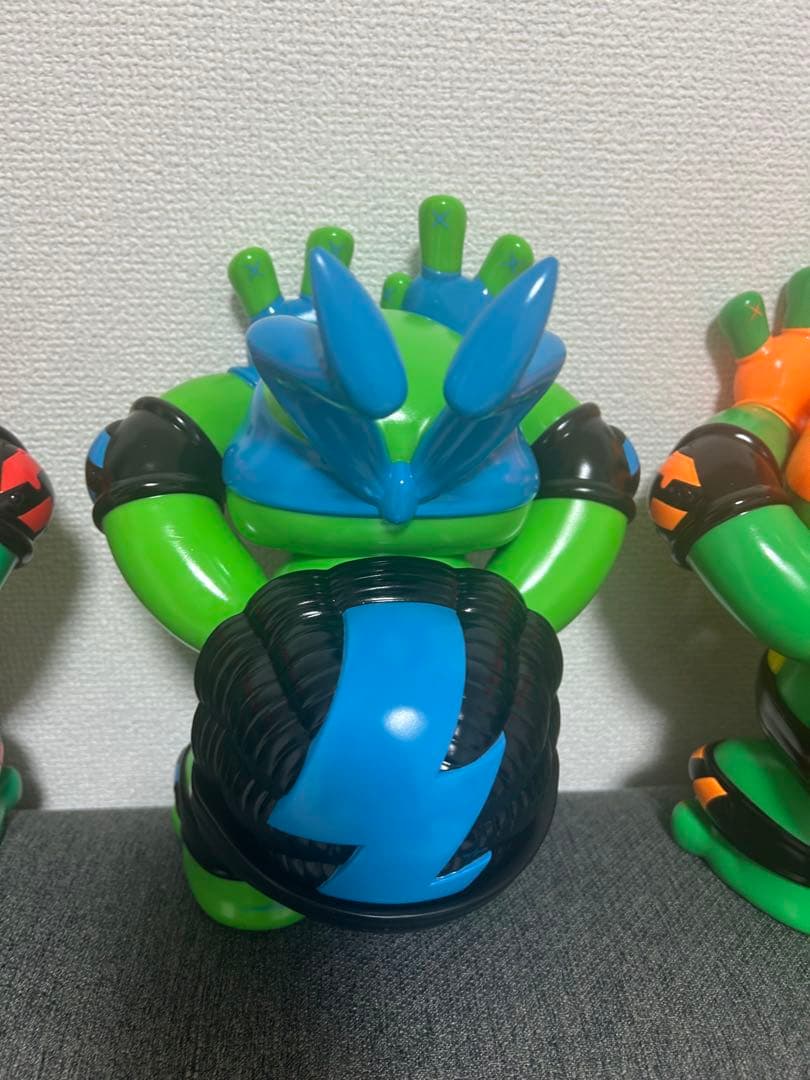 GRAPE BRAIN TMNT タートルズ4体セット