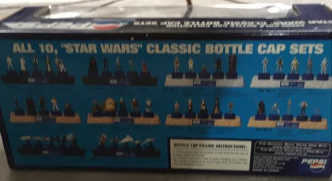 ⑧スターウォーズ　ボトルキャップ　セット　フィギュア　ダースベイダー
