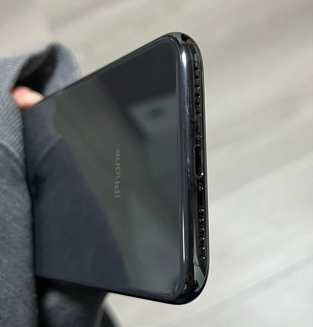 iPhone X 本体 スペースグレー 64GB