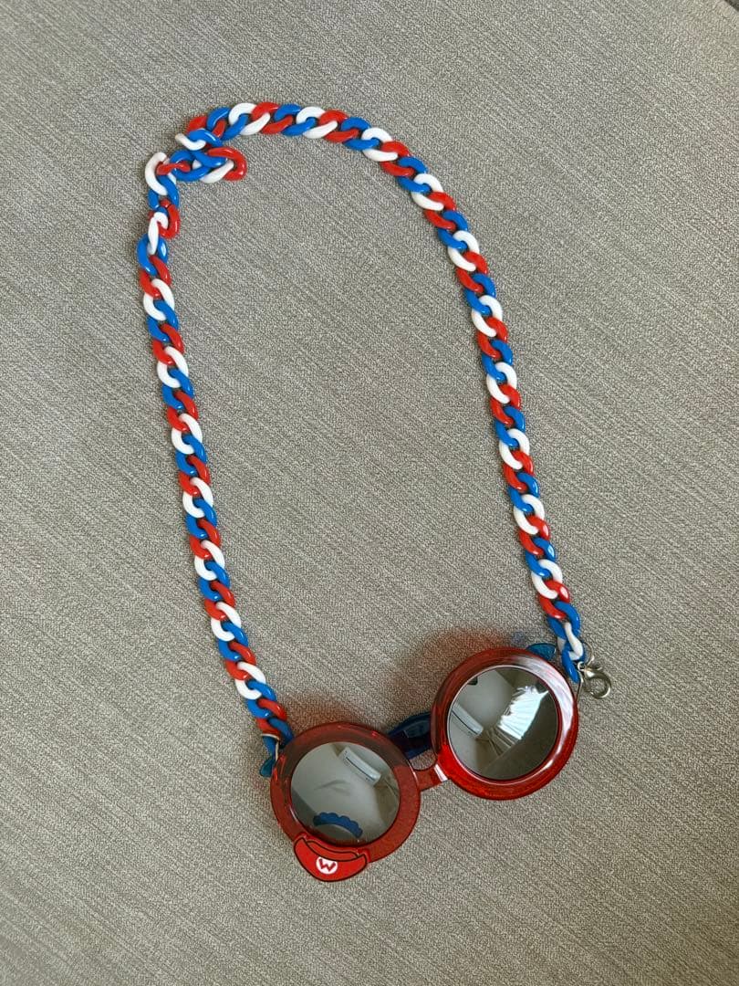 USJ公式 マリオ コスチューム 4点セット 帽子 Tシャツ メガネ バッグ