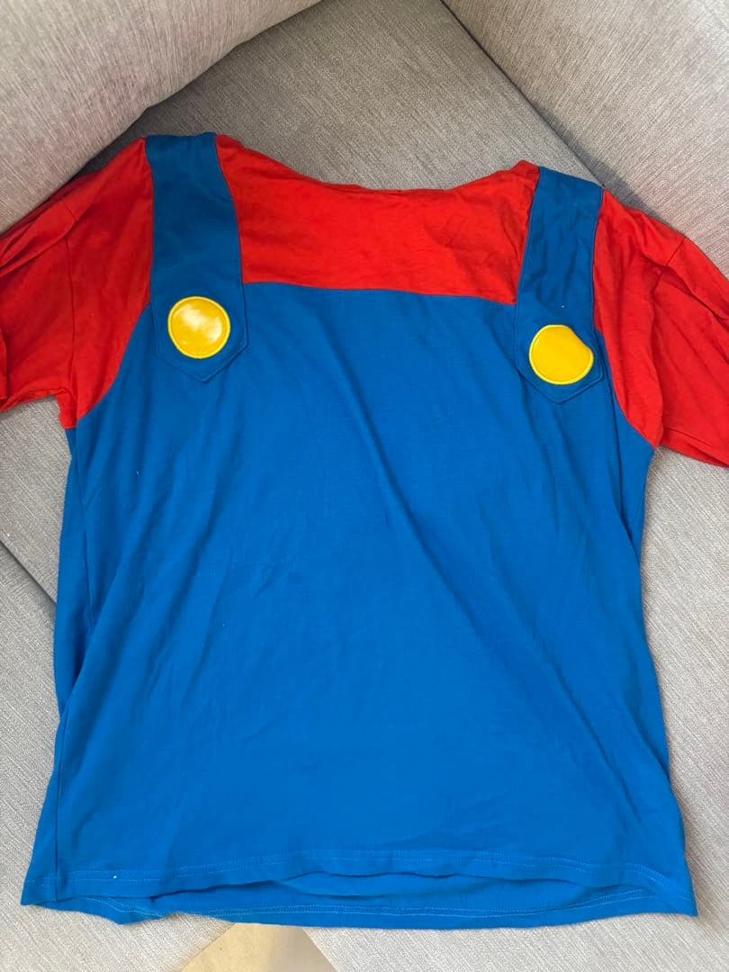 USJ公式 マリオ コスチューム 4点セット 帽子 Tシャツ メガネ バッグ