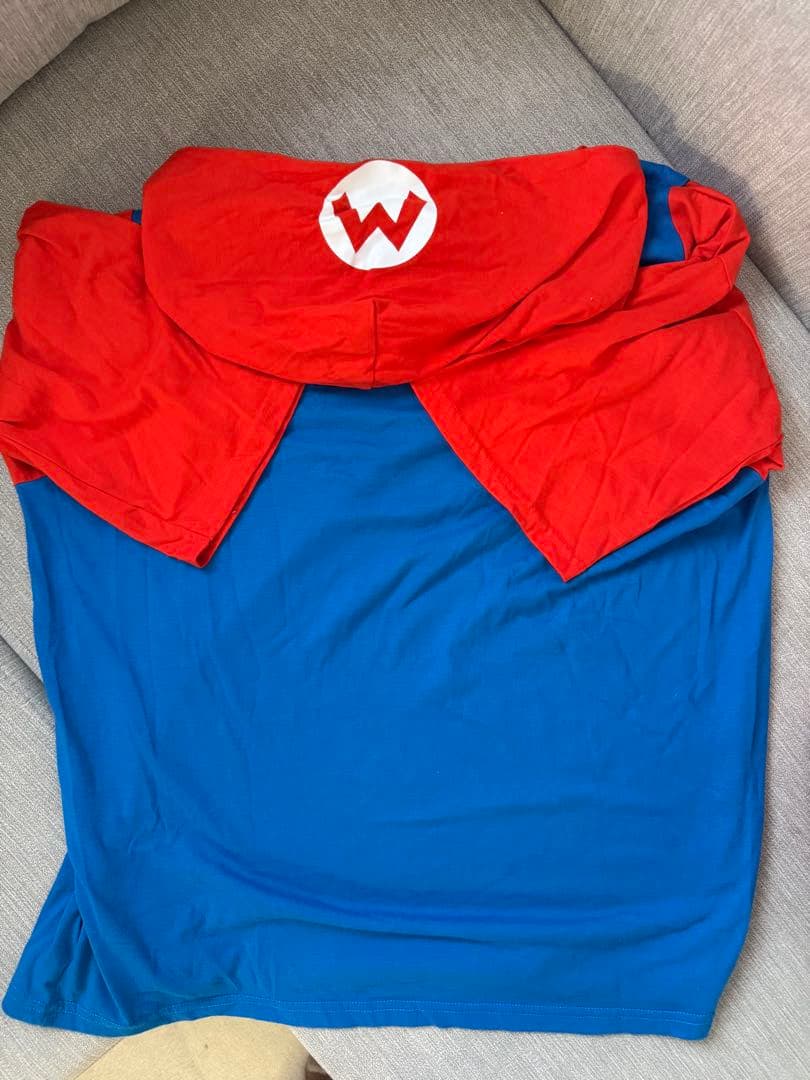 USJ公式 マリオ コスチューム 4点セット 帽子 Tシャツ メガネ バッグ