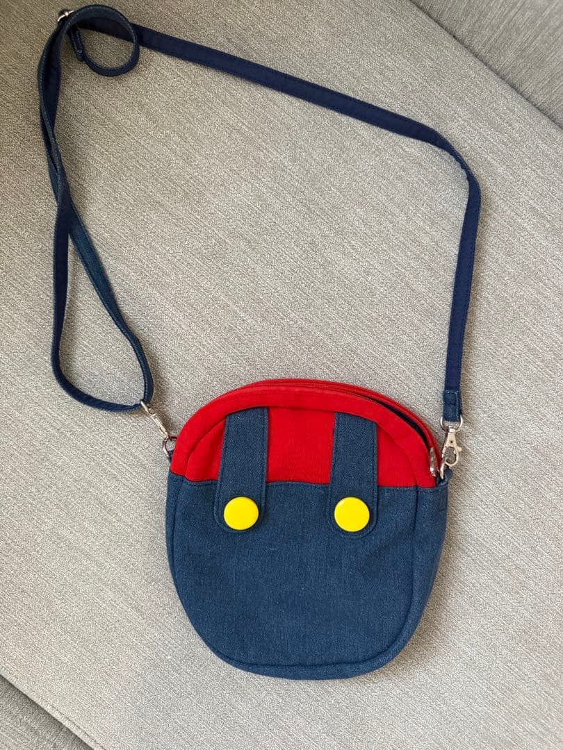 USJ公式 マリオ コスチューム 4点セット 帽子 Tシャツ メガネ バッグ