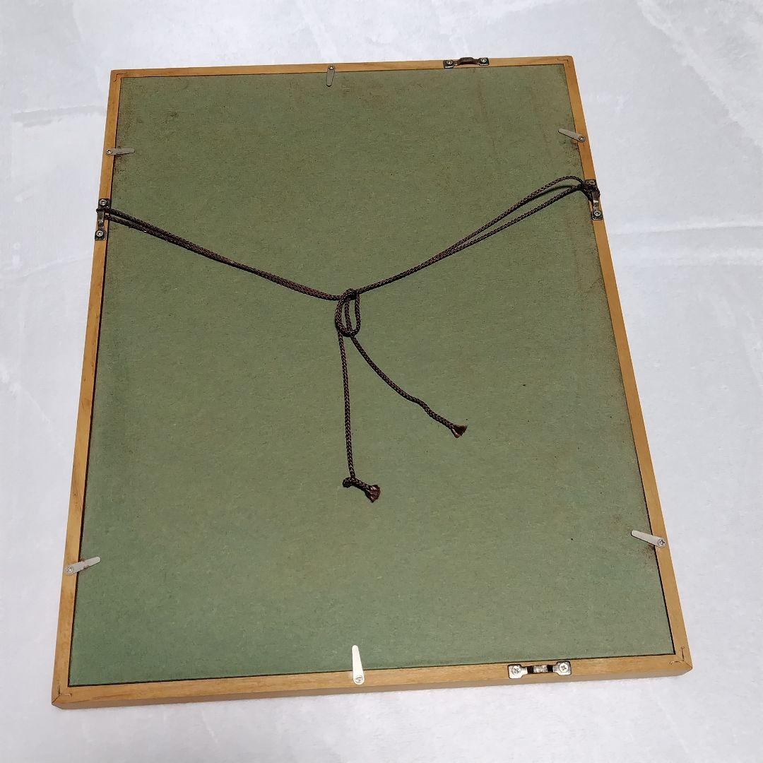 銅版画 エッチング 直筆サイン 1/30 1990年 額装 版画 希少 絵画