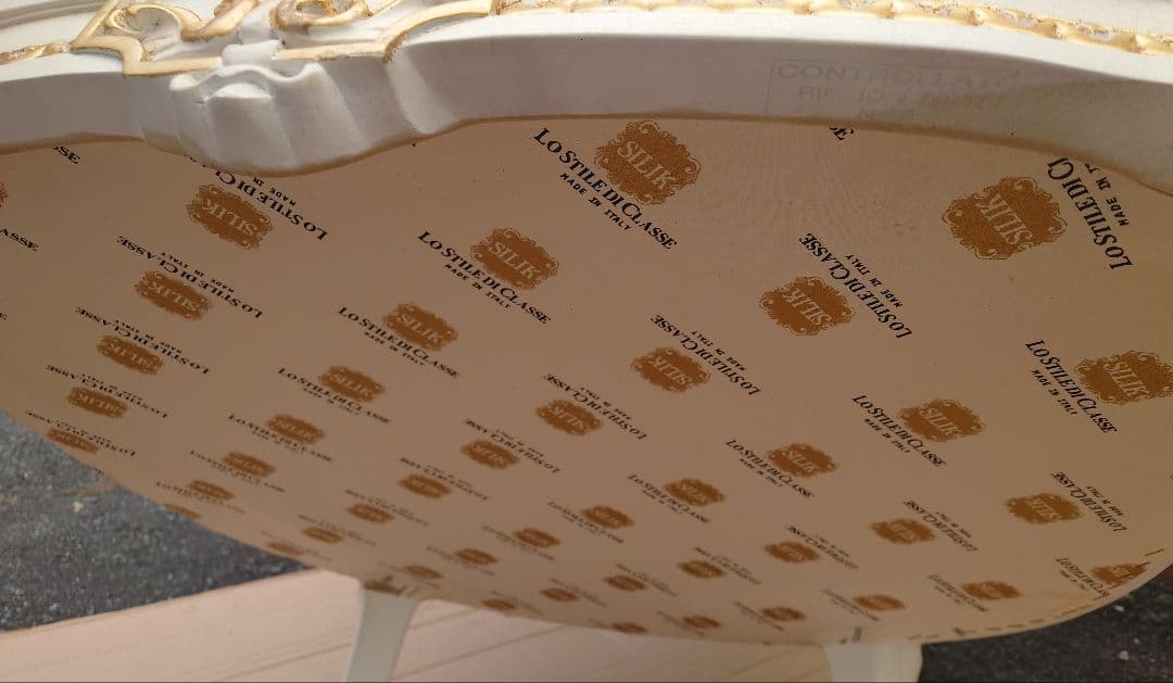 最終値下げ！最高級！美品！イタリアロココ家具【シリック】1人掛けソファ