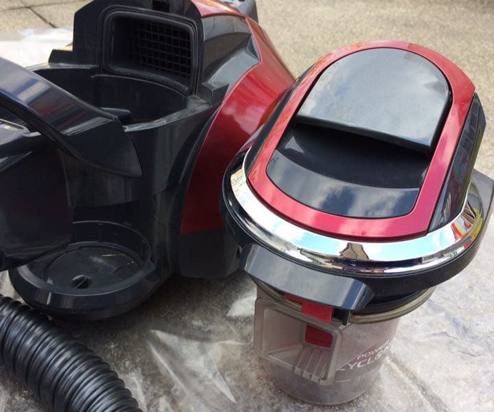 シャープ 2011年 軽量 サイクロン式掃除機 EC-PX120-R 赤黒