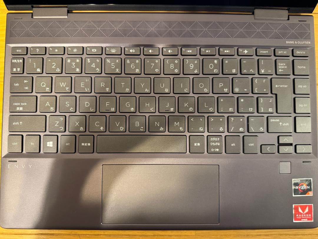 美品！バッテリー交換済み！HP ENVY x360 Ryzen5　512GB