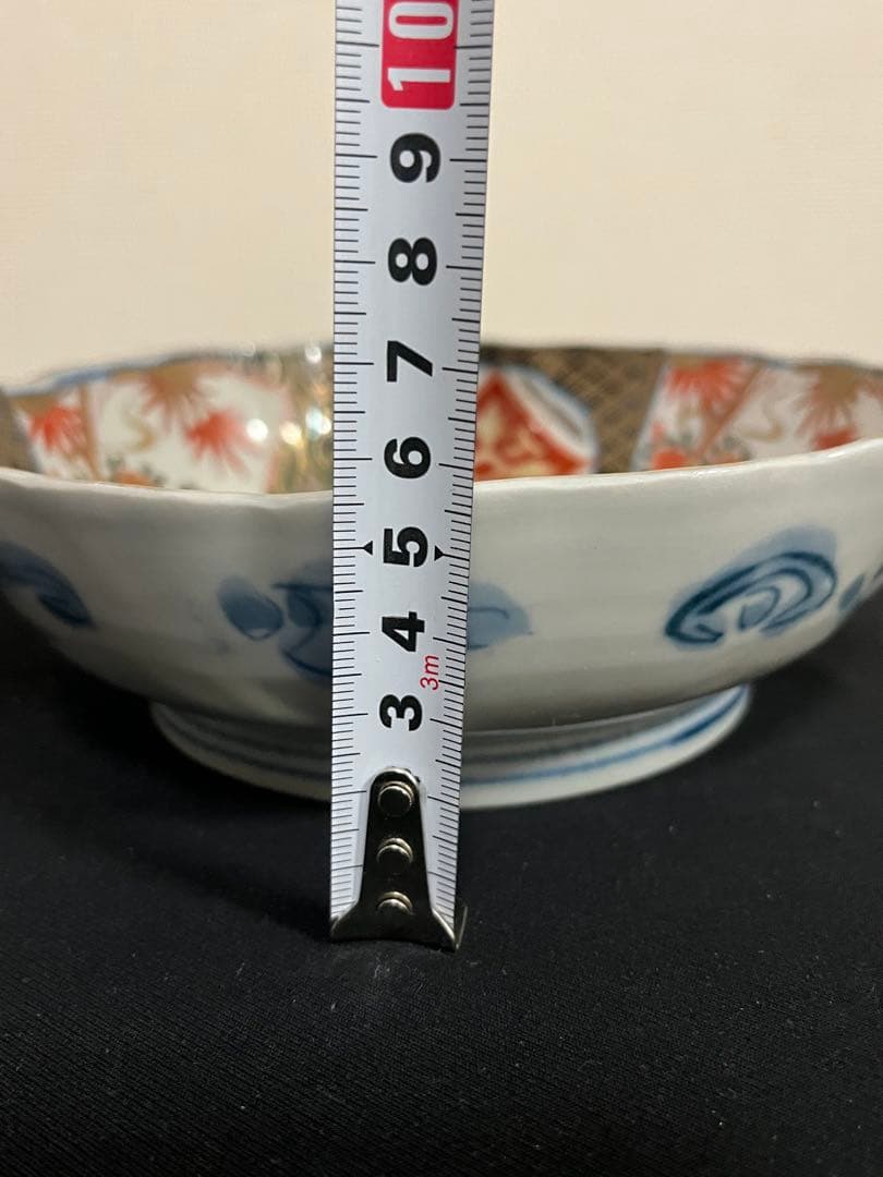 有田焼 伊万里焼 古伊万里 金彩 色絵 六寸鉢 5客 管理A3636