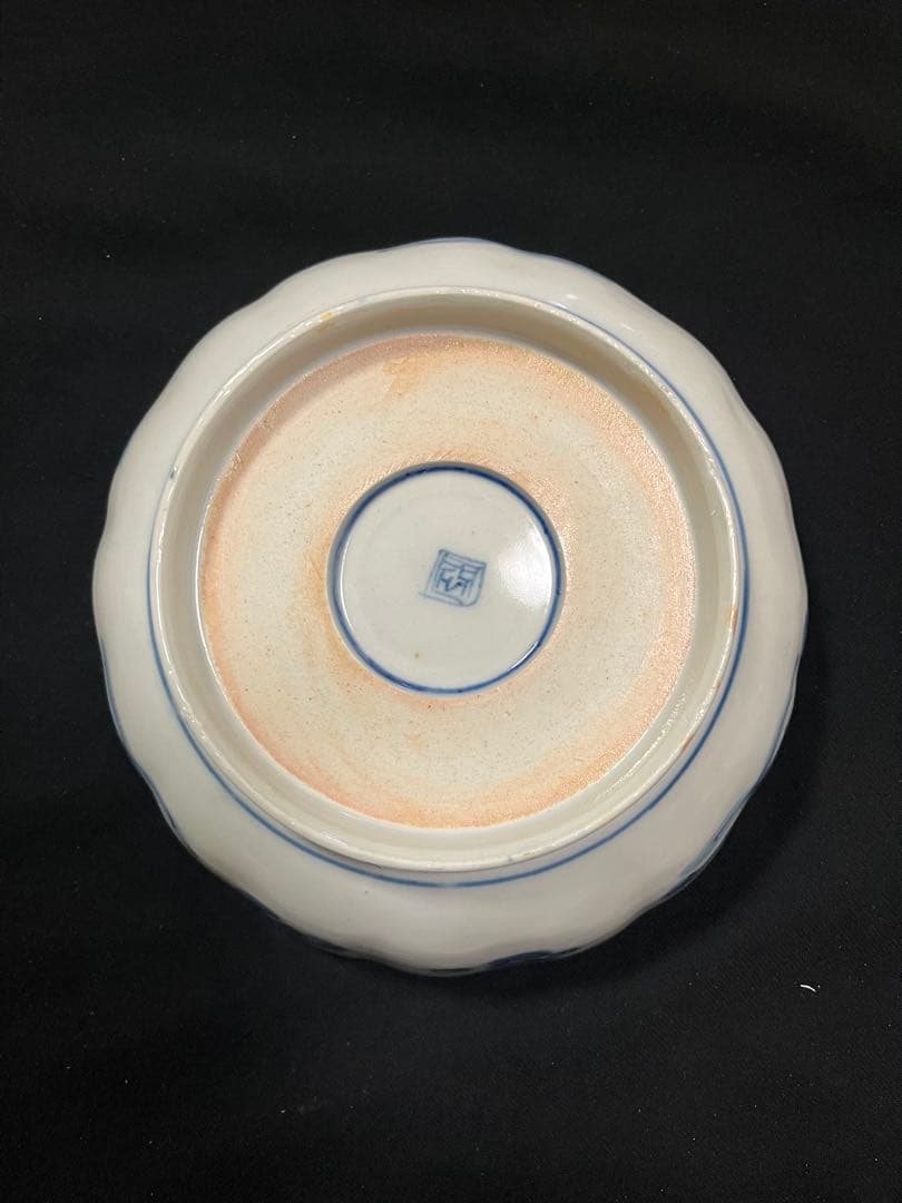 有田焼 伊万里焼 古伊万里 金彩 色絵 六寸鉢 5客 管理A3636