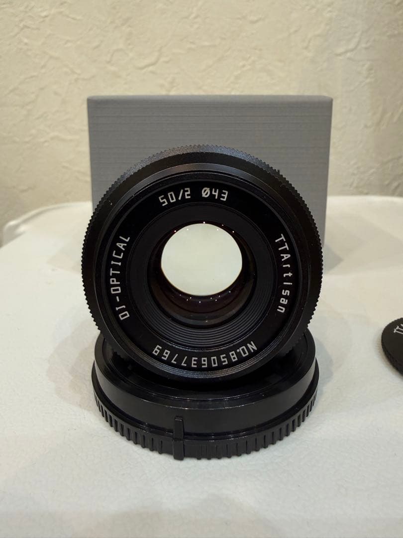 【極美品】TTArtisan 50mm F2 (ソニーE用/フルサイズ対応)
