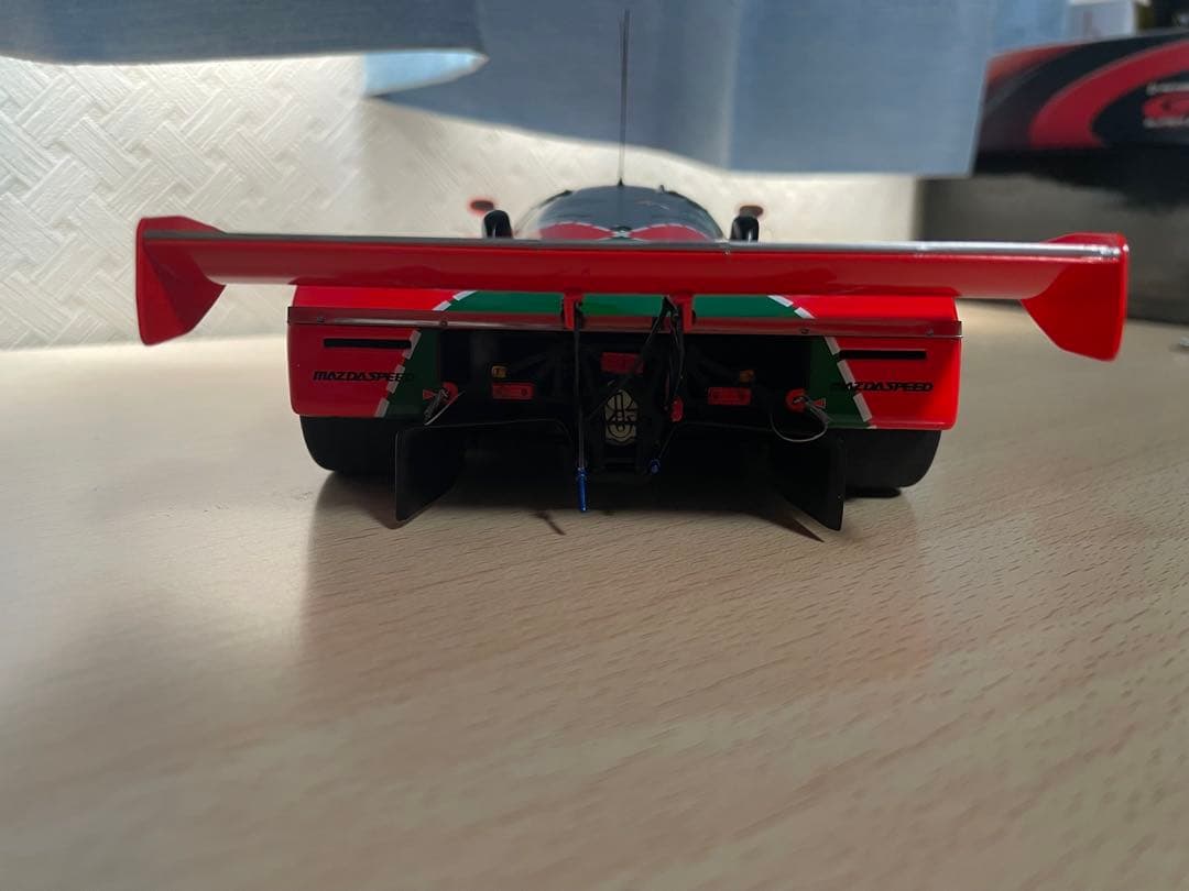 オートアート 1/18 MAZDA 787B 1991 #55 トロフィー付き