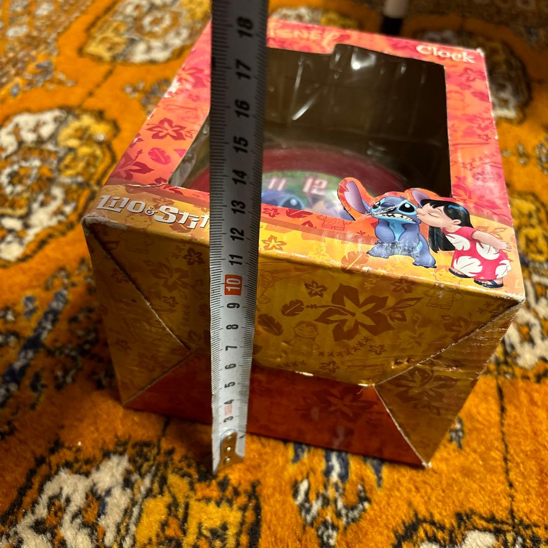 ゲームセンター非売品・新品・未使用・スティッチ[録音アラーム付き目覚まし時計]