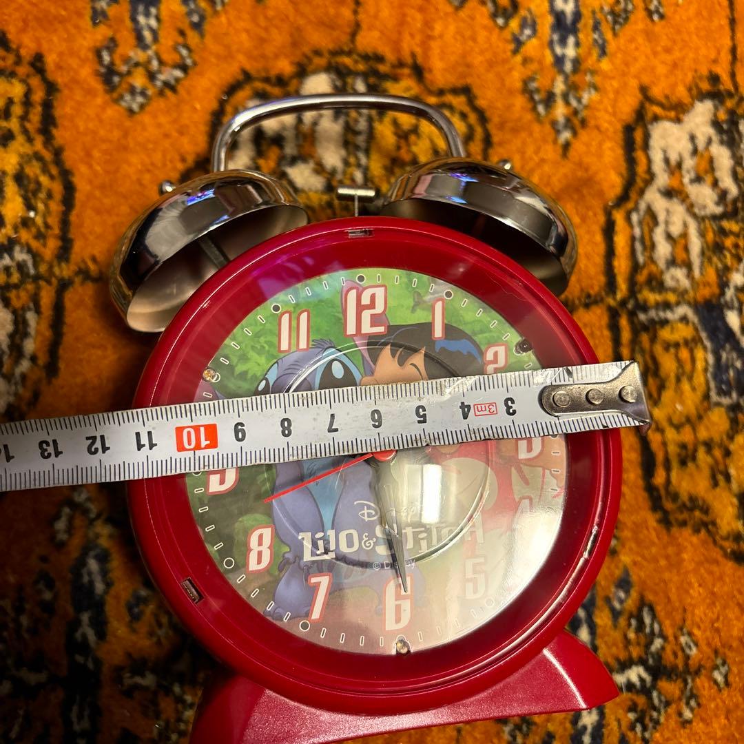 ゲームセンター非売品・新品・未使用・スティッチ[録音アラーム付き目覚まし時計]