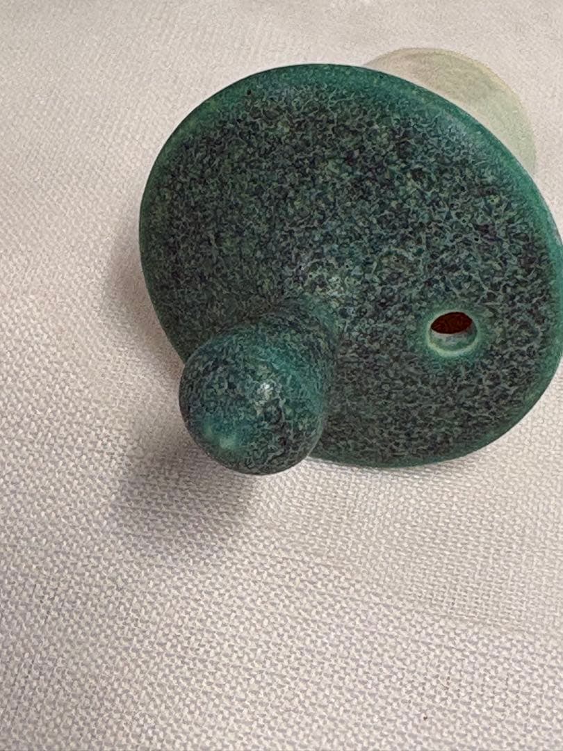 たち吉「創作陶器孔雀水指」