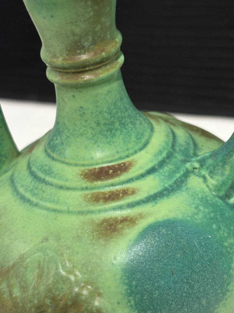 たち吉「創作陶器孔雀水指」