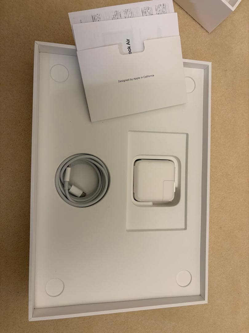 超美品 Apple MacBook Air M1 スペースグレー 256GB