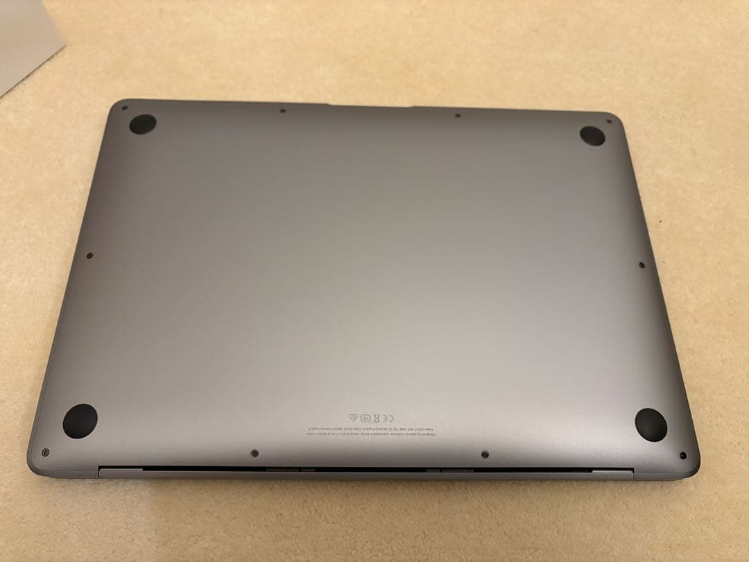 超美品 Apple MacBook Air M1 スペースグレー 256GB