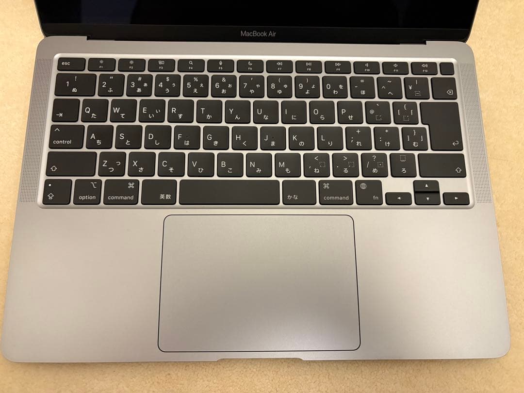 超美品 Apple MacBook Air M1 スペースグレー 256GB