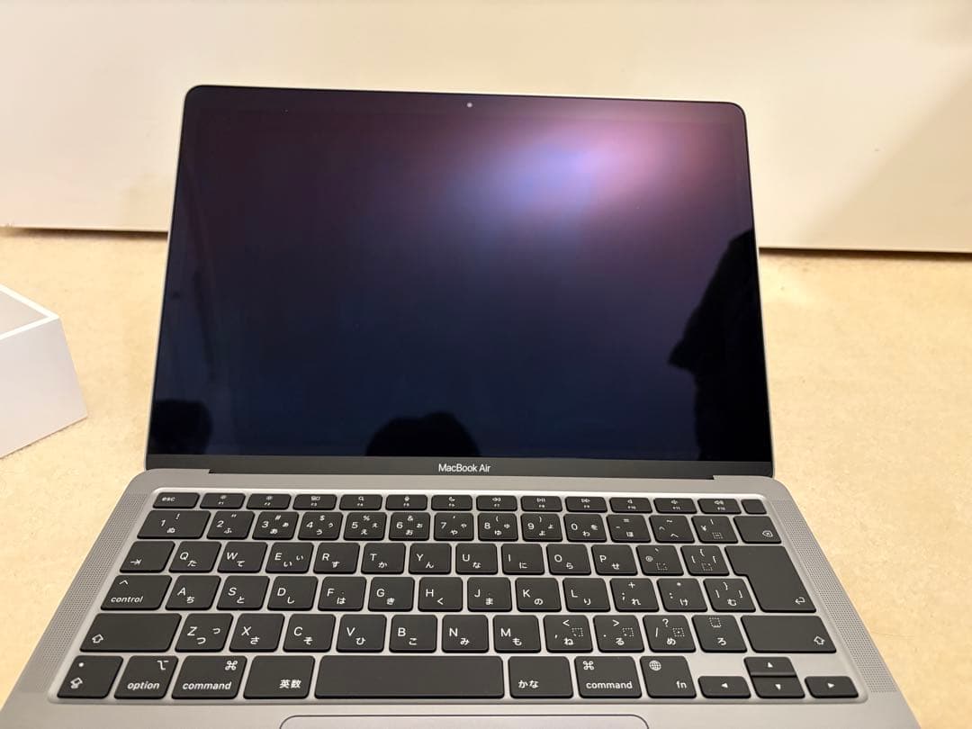 超美品 Apple MacBook Air M1 スペースグレー 256GB