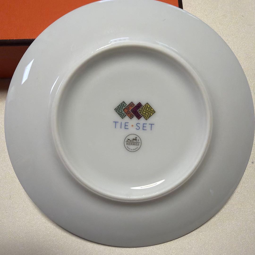 【新品未使用品】エルメス タイセット 皿 小皿 プレート マンダリン